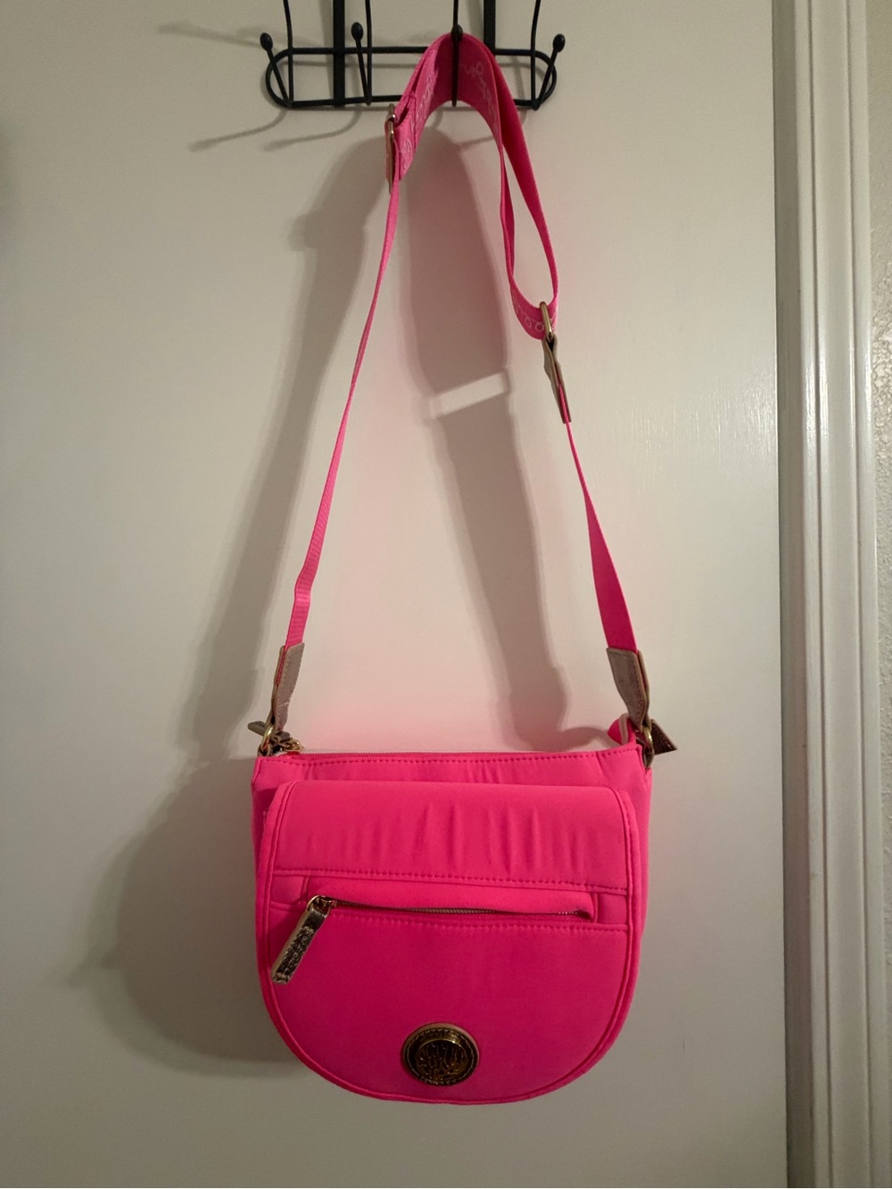 Lilly Pulitzer Neon Pink Crossbody Bag